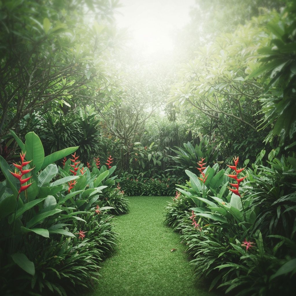 Peaceful natural environment for relaxation